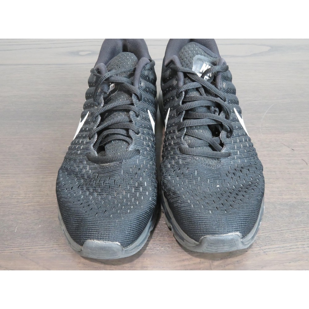 Nike Air Max 2017 Shoes Womens 9.5 Black Running Sneakers 849560-001 Road Gym - Picture 3 of 11